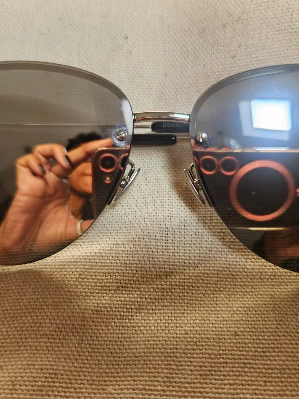 Saint Laurent Mirrord sliver Sunglasses